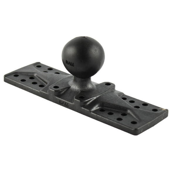 RAM Mount Placa de base composta de 6,25" x 2" com esfera de 1,5"