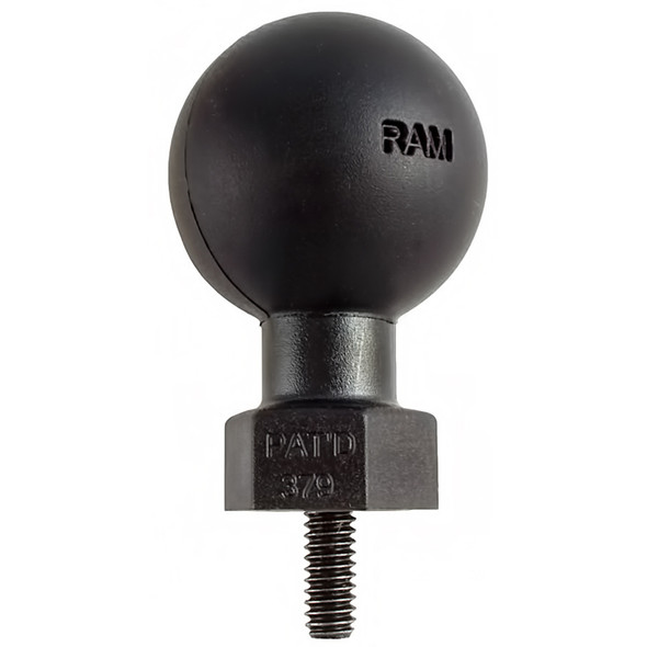 RAM Mount RAM Tough-Ball com pino rosqueado de 1/4"-20 x 0,50" para caiaques