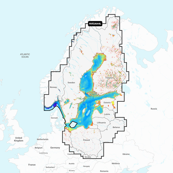 Garmin Navionics Vision+ NVEU644L Baltic Sea