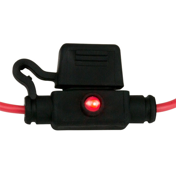 Sea-Dog ATM Mini Style Inline LED-sikringsholder - Op til 30A