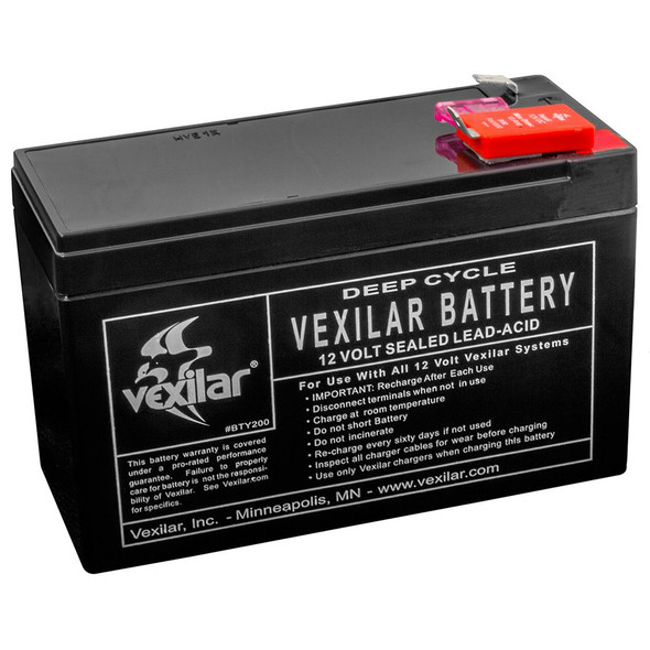 Batterie au plomb Vexilar 12 V/9 A.