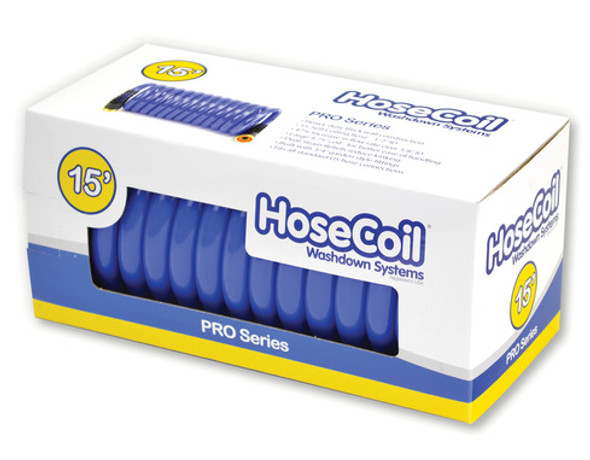 Hosecoil Pro 15' 1/2"" Hose With Flex Relief