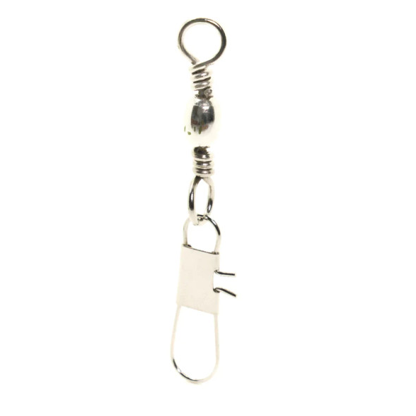 Mustad Barrel Swivel With Interlock Snap