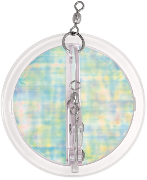 Luhr Jensen Dipsy Diver - Clear / Clear Bottom UV Moonjelly   - 2 1/4"