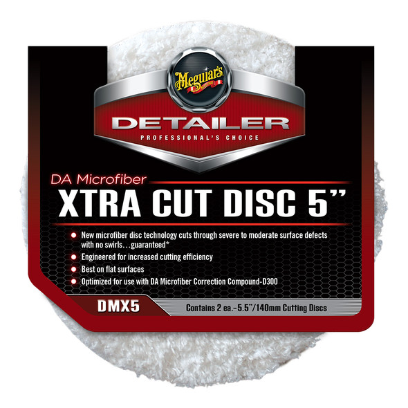 Disque Xtra Cut en microfibre DA Meguiar's - 5"