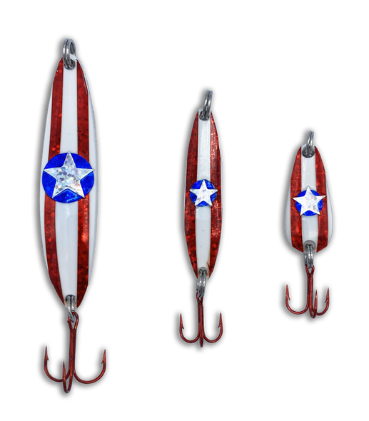 Parsons Lures Casting Spoon - The Patriot