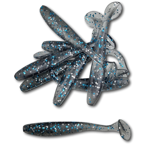 Parsons Lures Shimmer Shad - Smoke