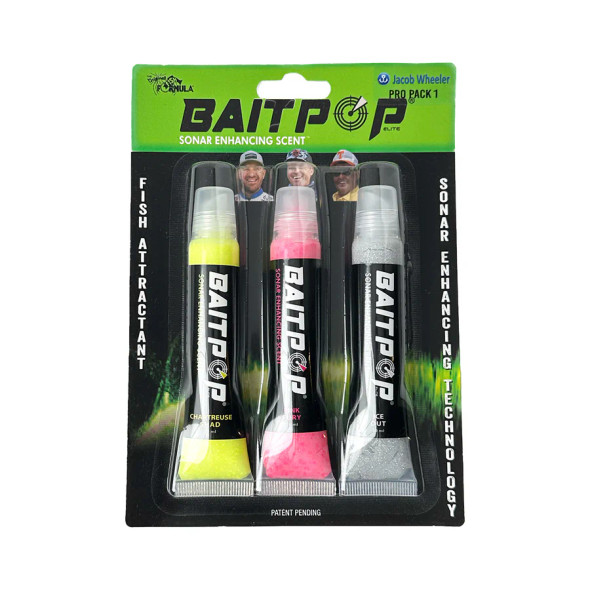 Bait Pop Elite Sonar Enhancing Scent - Jacob Wheeler Pro Pack 1