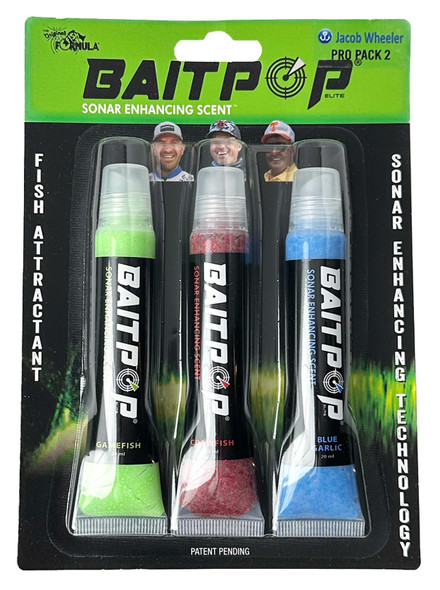 Bait Pop Elite Sonar Enhancing Scent - Jacob Wheeler Pro Pack 2