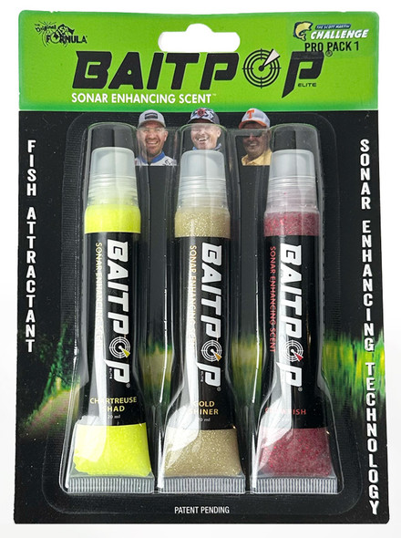 Bait Pop Elite Sonar Enhancing Scent - Scott Martin Pro Pack 1
