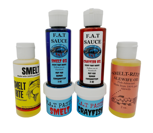 Fish Attractant Assortment - 6 pack