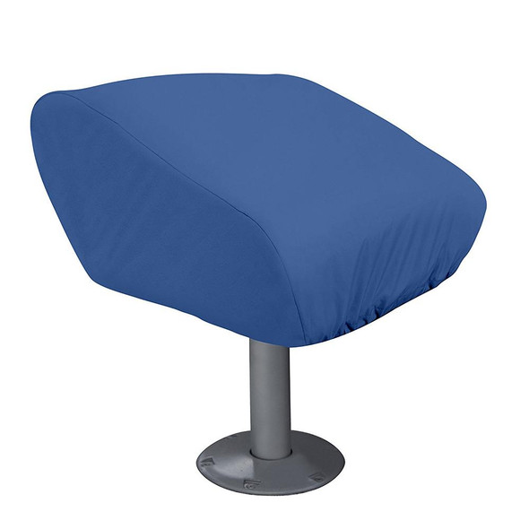 Taylor Made Folding Pedestal Boat Seat Cover - Rip/Stop Polyester Navy - 65041