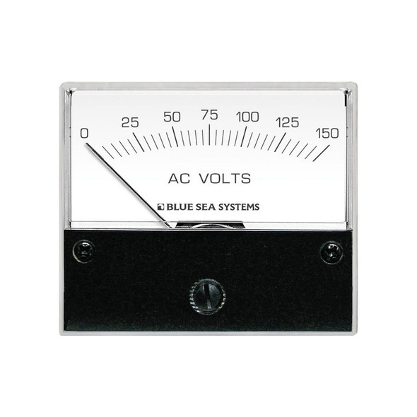 Micro voltmètre analogique Blue Sea 8244 ac - Face 2, 0-150 volts ac