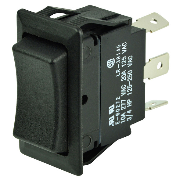 BEP SPDT Rocker Switch - 12V/24V - (ON)/OFF/(ON)