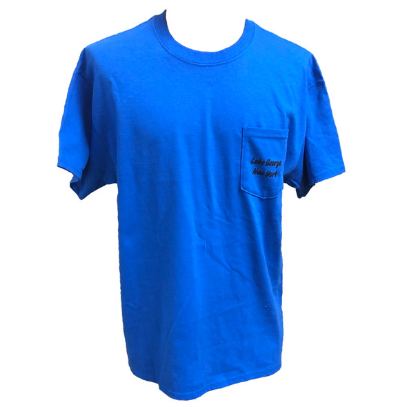 FISH307.com Short Sleeve Pocket T-Shirts - Blue or Gray