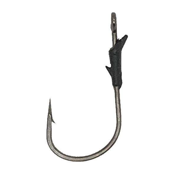 Addya A305-BN Black Nickel 2X Flipping Hooks with Heavy Duty Cover & Welded Eye - 4 per pack