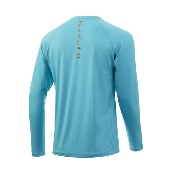 Huk Pursuit Vented Long Sleeve - Scuba Blue Huk Pursuit Vented Long Sleeve - Scuba Blue