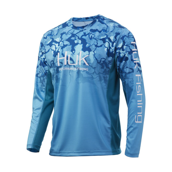 Huk Icon X Current Camo Fade - North Drop Huk Icon X Current Camo Fade - North Drop