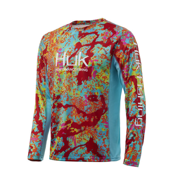 Huk Kryptek Icon X Camo Long Sleeve - Kryptek Obskura Loki Huk Kryptek Icon X Camo Long Sleeve - Kryptek Obskura Loki