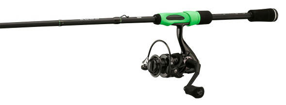  13 FISHING - Code NX - 6'10 ML Spinning Combo (2000 Size Reel)  (Fast Action) (Fresh) - 2 Piece - CNX-SC610ML-2,Black/Green : Everything  Else