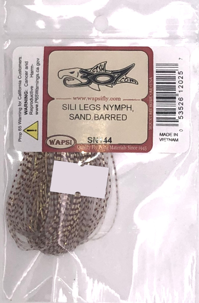 Wapsi Sili Legs Nymph- Sand Barred