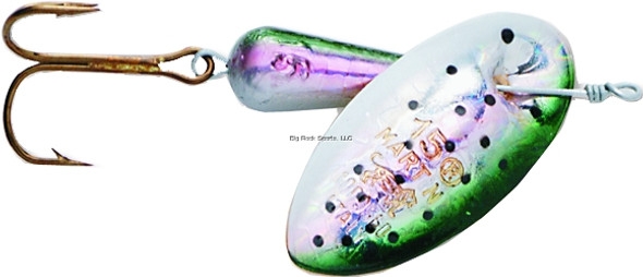 Panther Martin 1PMH-RTH Holographic Regular In-Line Spinner, #1, 1/32 oz, Rainbow Trout