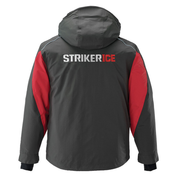 Striker Ice - Men's Predator Jacket - Charcoal / Red Striker Ice - Men's Predator Jacket - Charcoal / Red