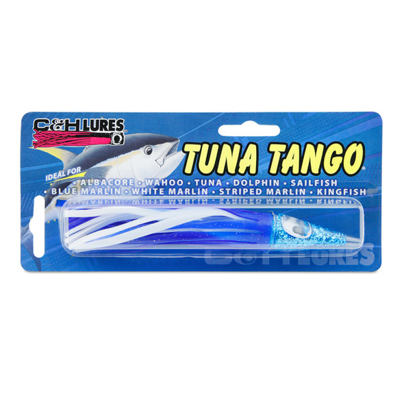 C&H Lures - Tuna Tango Lure - 1.75 oz / 49.6 g Head, 5.75 in / 14.6 cm