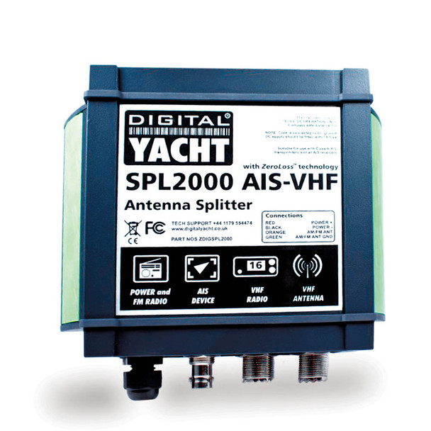 Digital Yacht Spl2000 Splitter Vhf-ais From One Antenna With Fm