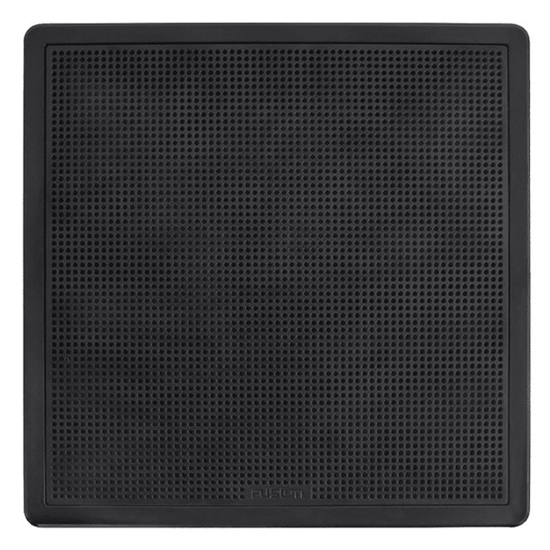 Fusion Fm-s10sb 10"" Black Square Flush Mount Subwoofer