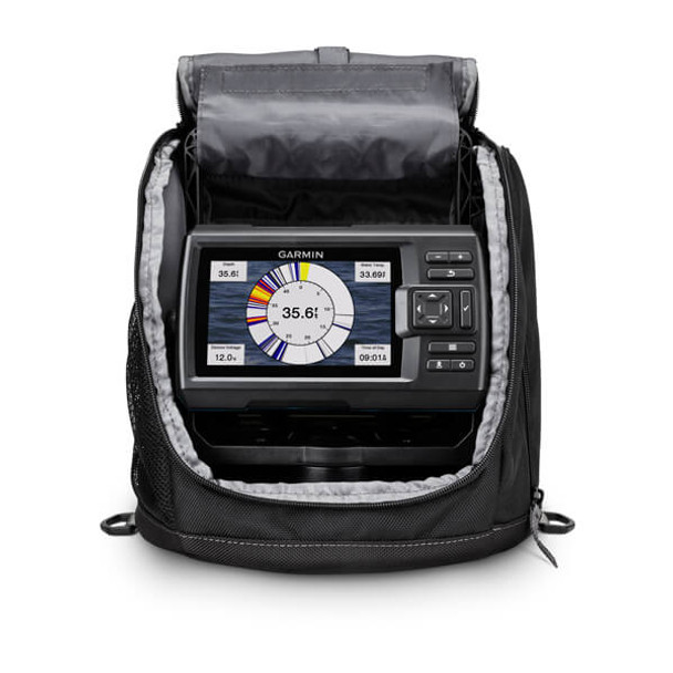 Garmin Striker Vivid 5cv 5"" Ice Fishing Bundle Not A Chart Plotter