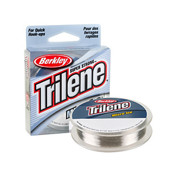 Berkley Trilene® Micro Ice® Fishing Line - 110 Yard - Clear Steel -  FISH307.com