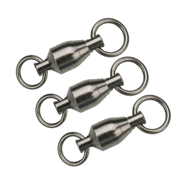 HT NBBR-0 Nickel Ball Bearing Swivels - 3 Per Package - BULK PRICING AVAILABLE