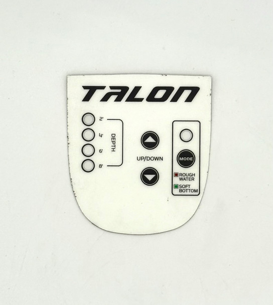 Minn Kota Trolling Motor Part – 2375885 – DECAL-COVER, BEZEL 8' WHT SHALLOW WATER ANCHOR, TALON 2