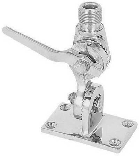 Shakespeare 4187-hd Heavy Duty Stainless Steel Ratchet Mount