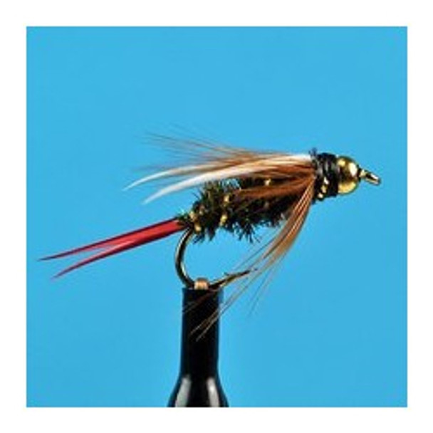 Bead Head Nymphs Flies - Prince Red Tail - Hook Size : 12