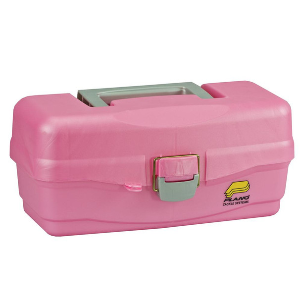 Plano Youth Tackle Box w/Lift Out Tray - Pink - PMC500089