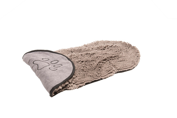 Dirty Dog Shammy Towel Grey