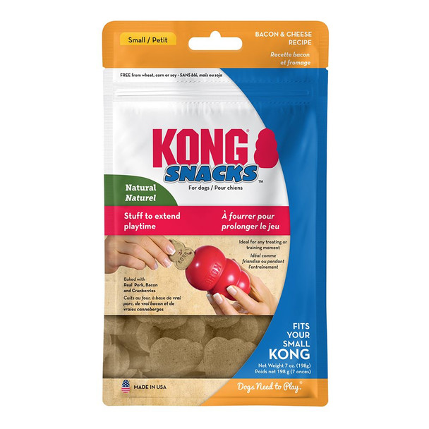 Kong Stuff'n Snacks Bacon & Cheese - Small