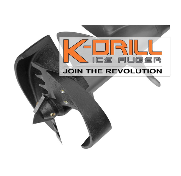 K-Drill 8 Inch Ice Auger IDRL08 (IDRL08)