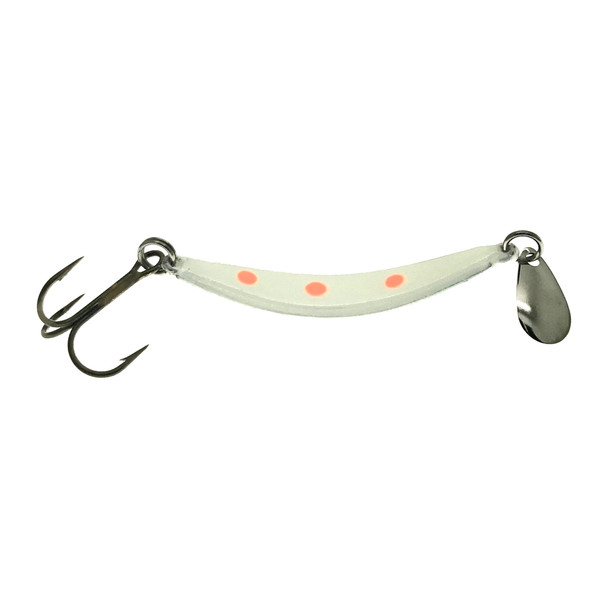 Caty Jigging Spoon - White 3 Dot