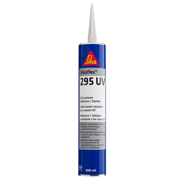 Sika Sikaflex 295 UV - White - 10oz Tube w/Nozzle