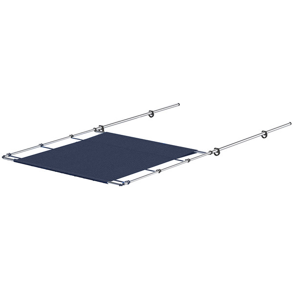 SureShade PTX Power Shade - 69" Wide - Stainless Steel - Navy