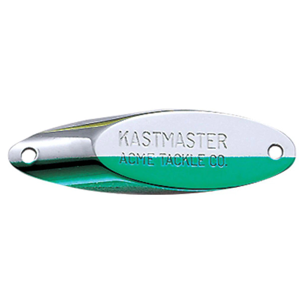 Acme Tackle Kastmaster Spoons - 3/4OZ - Chrome Green