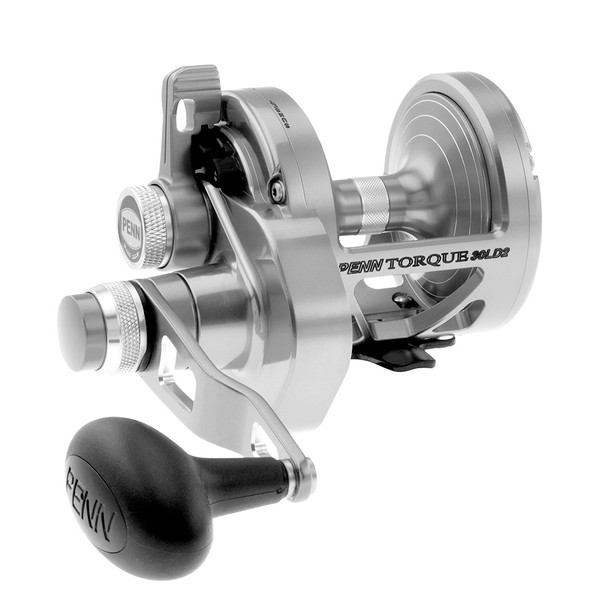 PENN Torque Lever Drag 2 Speed Reel Silver TRQ30LD2S