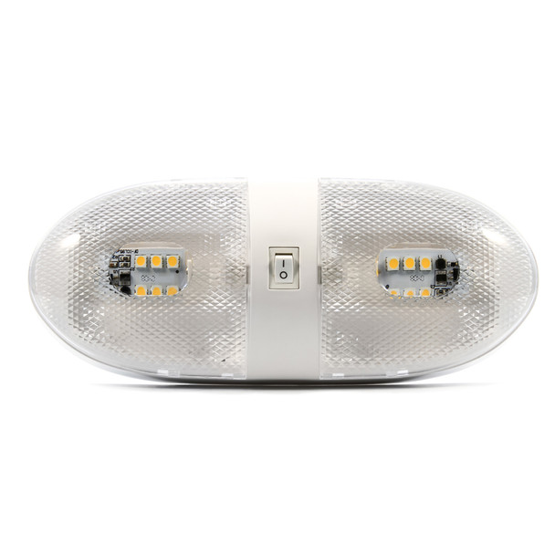 Camco LED Double Dome Light - 12VDC - 320 Lumens