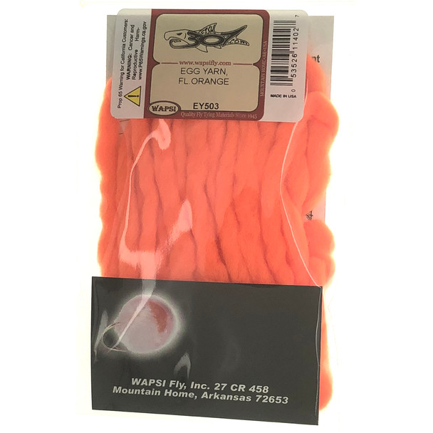 Wapsi Egg Yarn - Fluorescent Orange