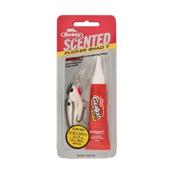 Berkley Scented Flicker Shad 7 - Black Gold 