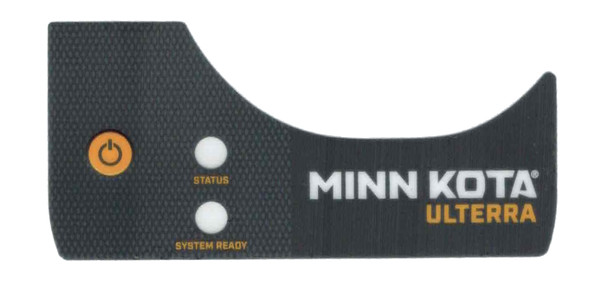 Minn Kota Trolling Motor Part - DECAL, B.METER/CON/PWR FW BLK (ULTERRA MK LOGO) - 2205602