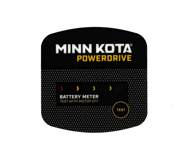 Minn Kota Trolling Motor Part - DECAL-BATTERY METER, PD FW (PD V3, RT/V3 MK LOGO) - 2305643